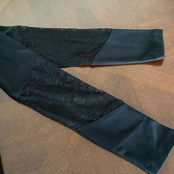 French Connection Women Dress Tatlin Black Lace Trim Party Cocktail Dress size 8 - Picture 5 of 7